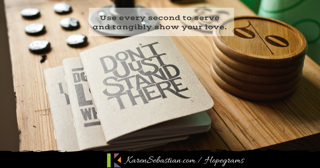 Move Quickly To Serve Karen Sebastian